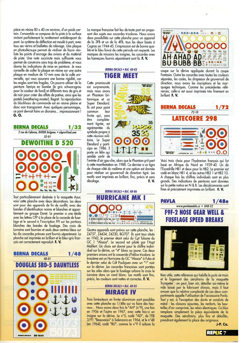 Replic 193 - Gannet, Dountless, Transal